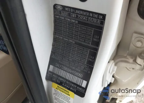 2010 Land Rover Lr2 Hse из США, поврежденный, VIN SALFT2BN3AH158060